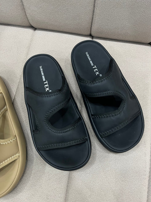 Women Casual Open Toe Slid in Sliders
